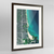 Toronto Beaches Earth Photography Art Print - Framed