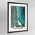 Toronto Beaches Earth Photography Art Print - Framed