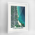 Toronto Beaches Earth Photography Art Print - Framed