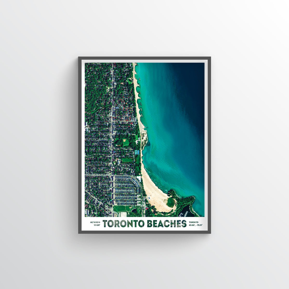 Toronto Beaches Earth Photography - Art Print