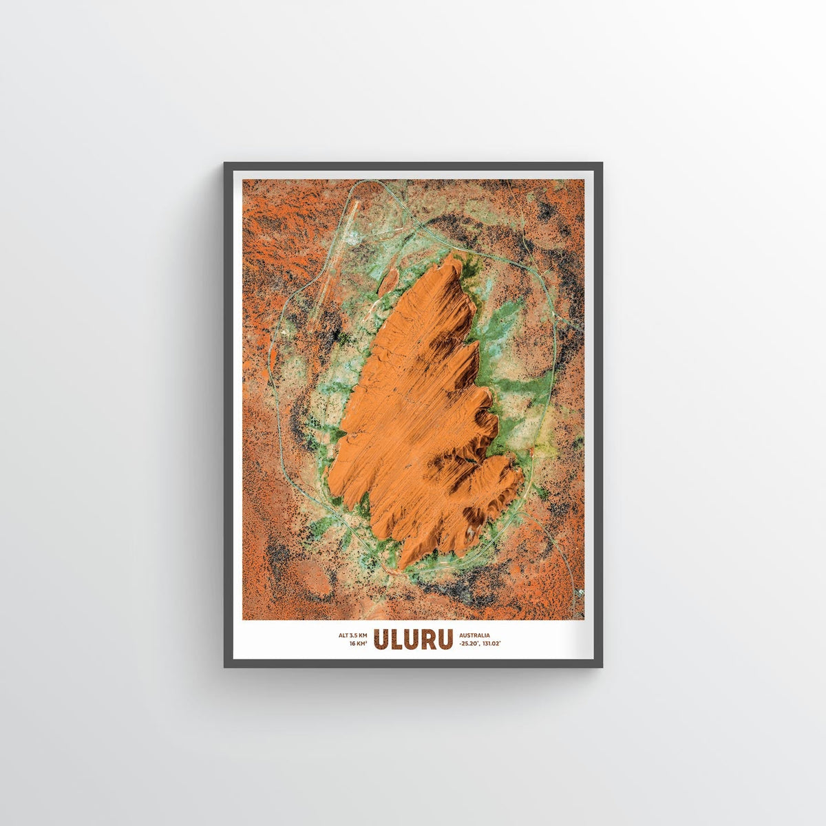 Uluru Earth Photography - Art Print