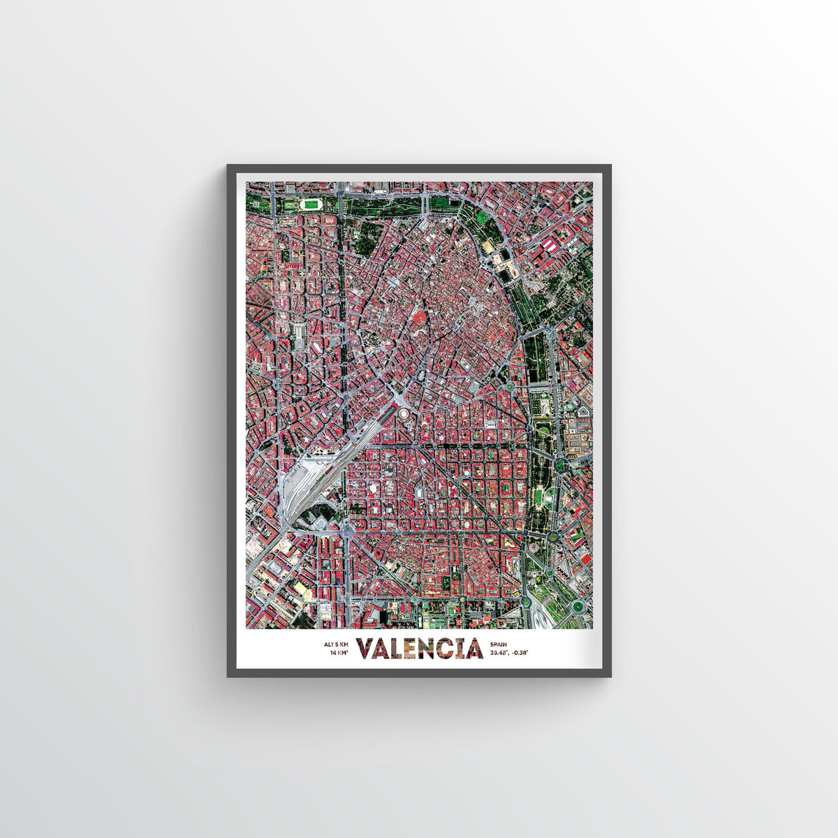 Valencia Earth Photography - Art Print