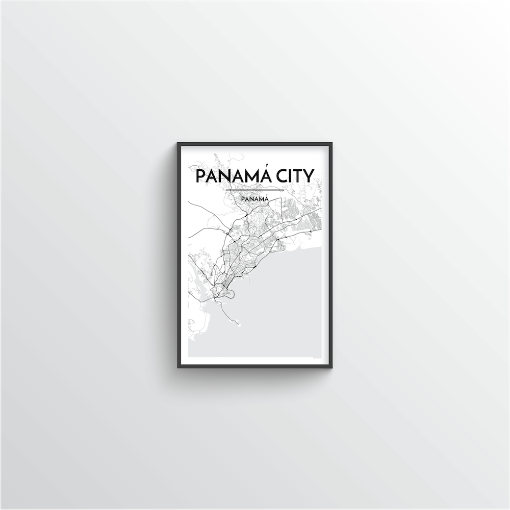 Printable Map Of Panama