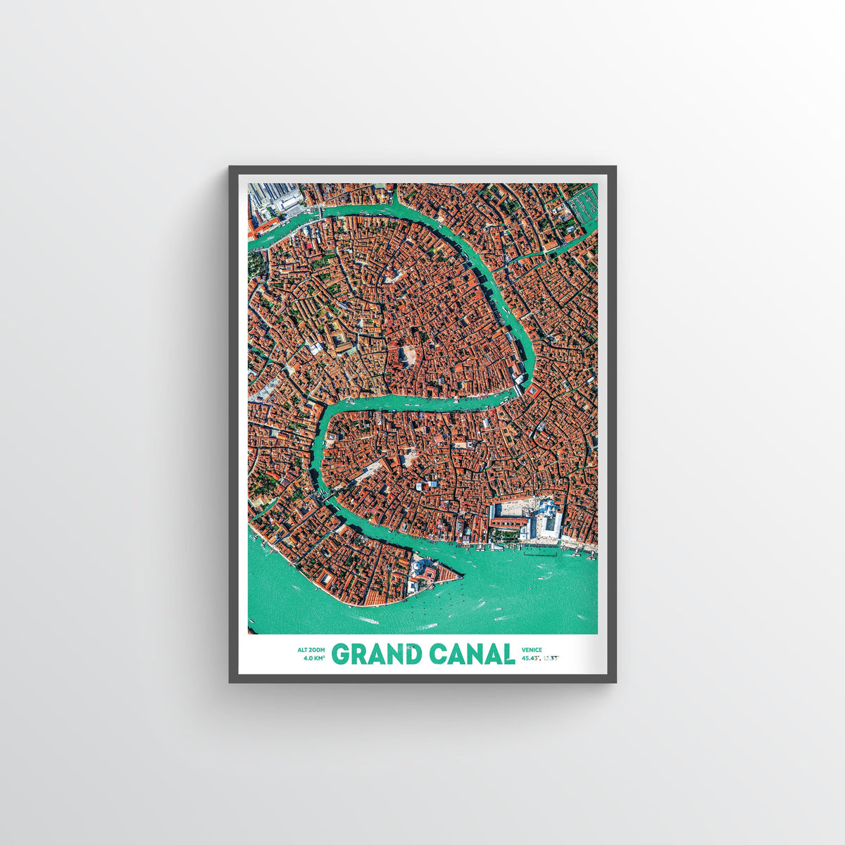 Venice Grand Canal Earth Photography - Art Print