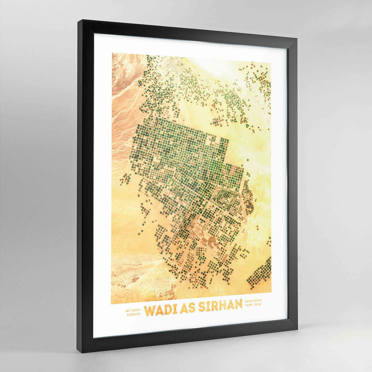 Wadi As Sirhan Earth Photography - Art Print - Point Two Design