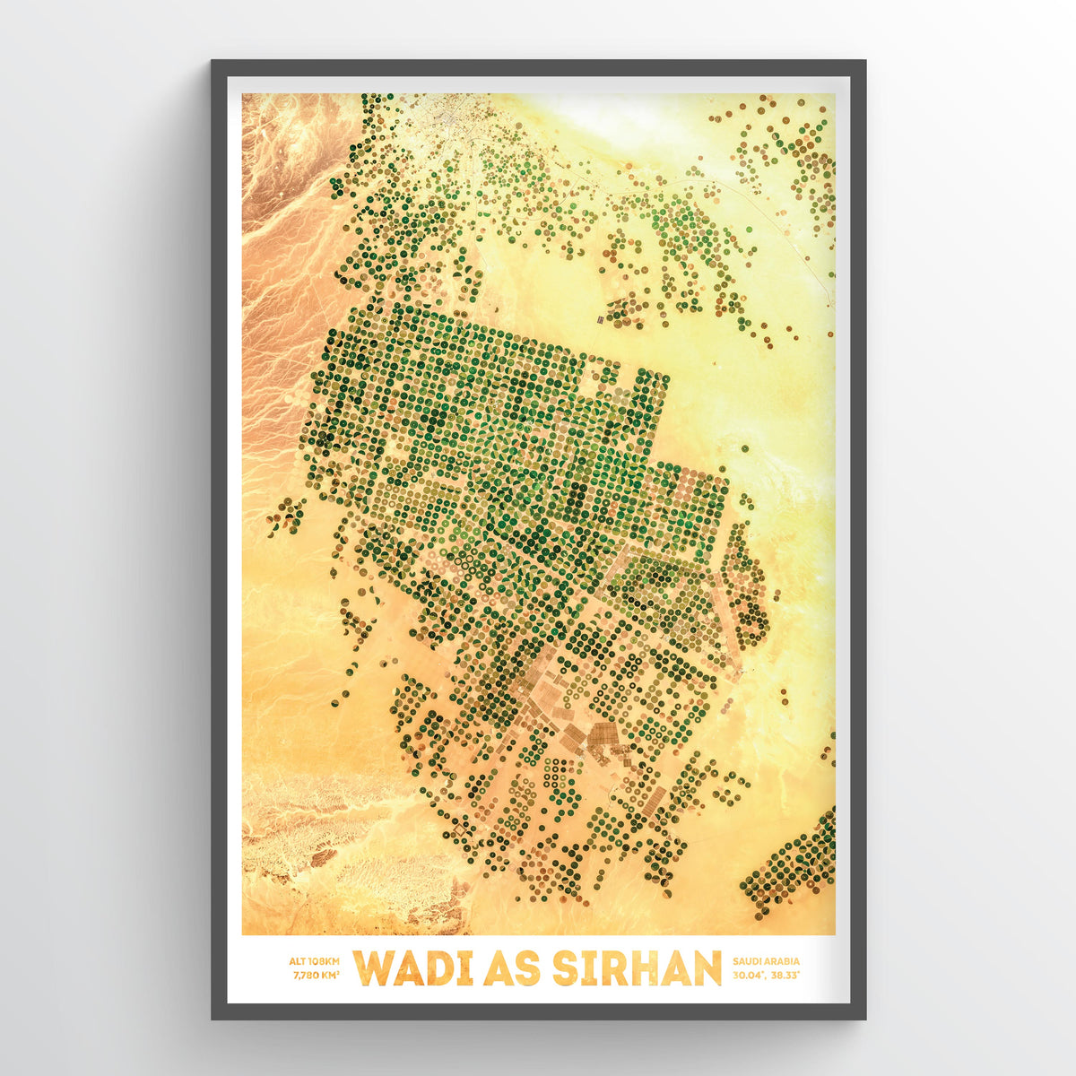 Wadi As-Sirhan - Fine Art