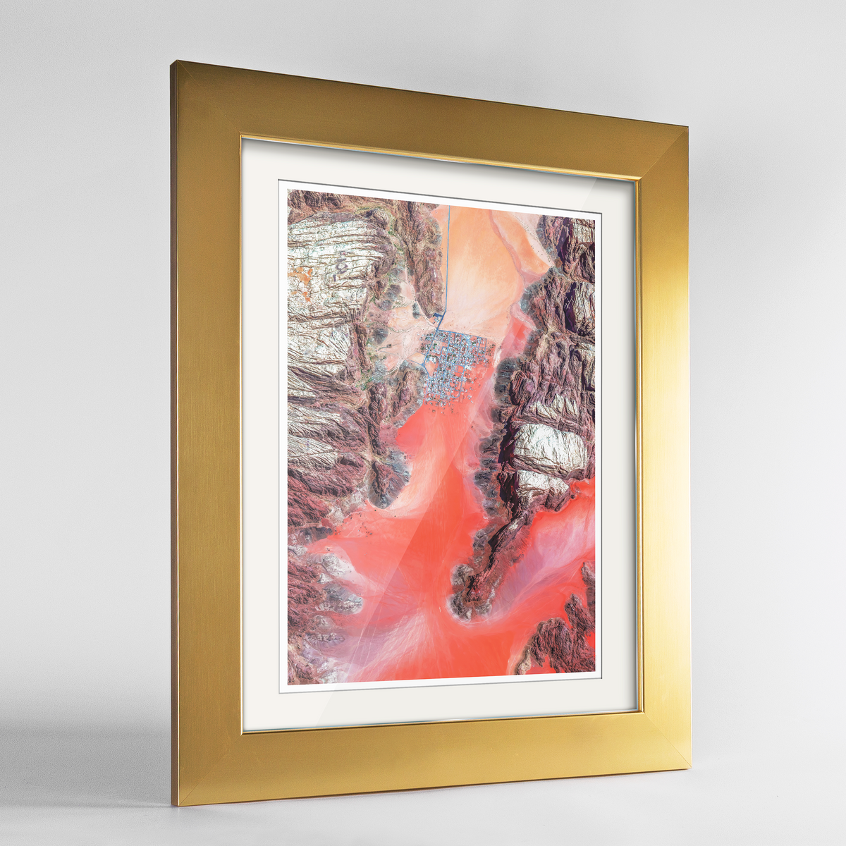 Wadi Rum Earth Photography Art Print - Framed