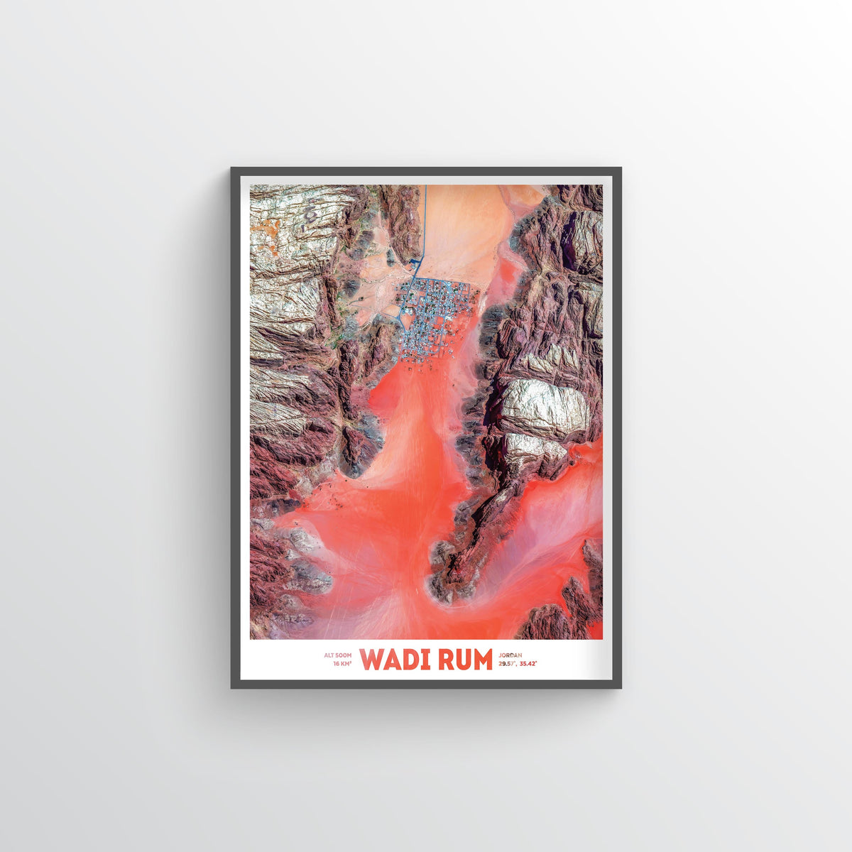 Wadi Rum Earth Photography - Art Print