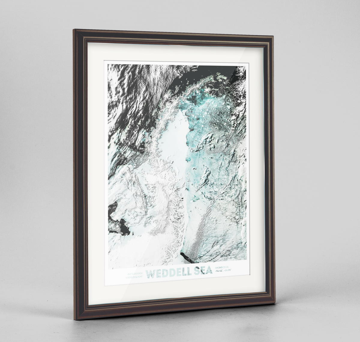 Weddell Sea Earth Photography Art Print - Framed