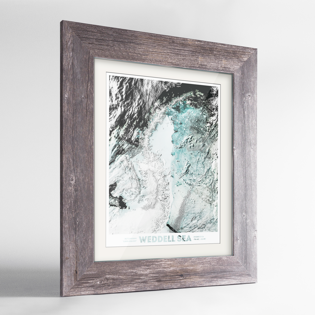 Weddell Sea Earth Photography Art Print - Framed