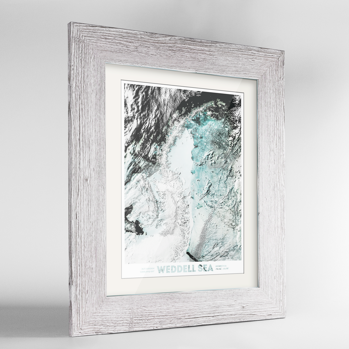 Weddell Sea Earth Photography Art Print - Framed