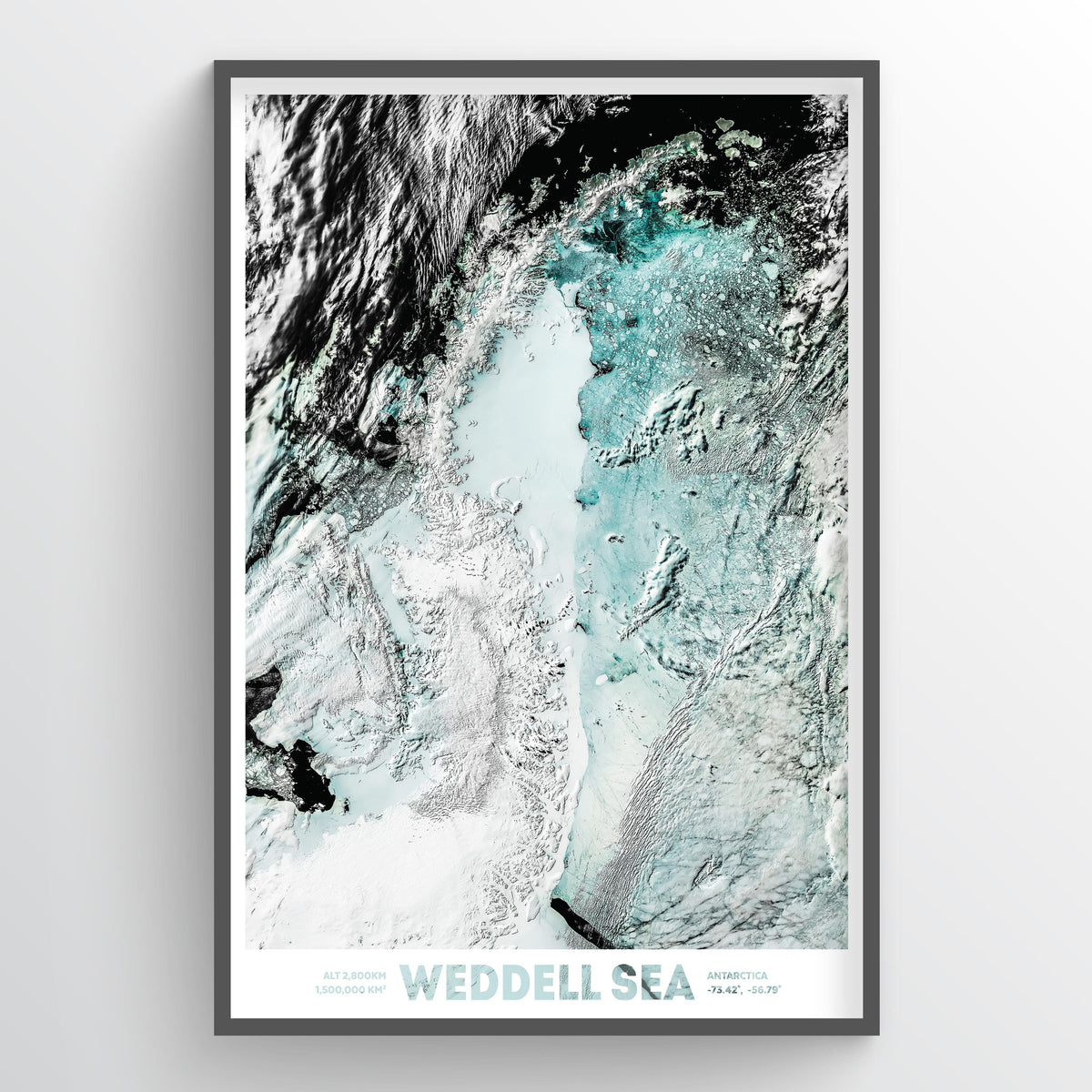 Weddell Sea - Earth Photography Fine Art Print