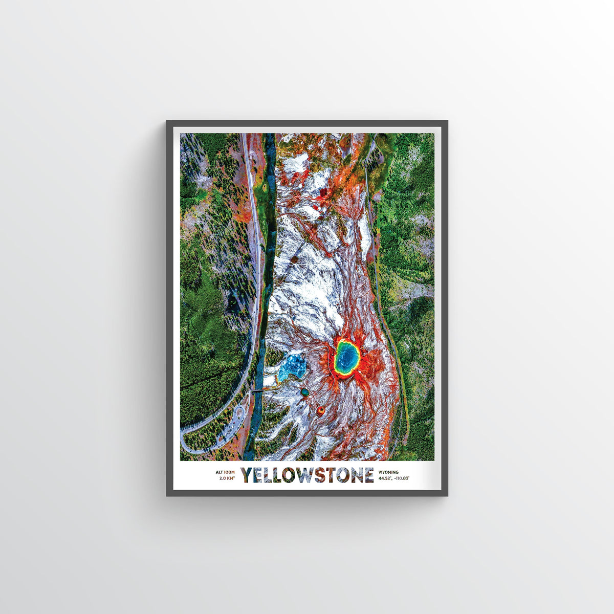 Yellowstone National Park Earth Photography - Art Print