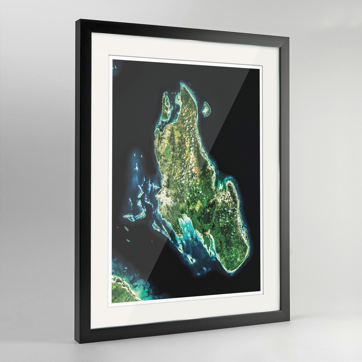 Zanzibar Earth Photography Art Print - Framed