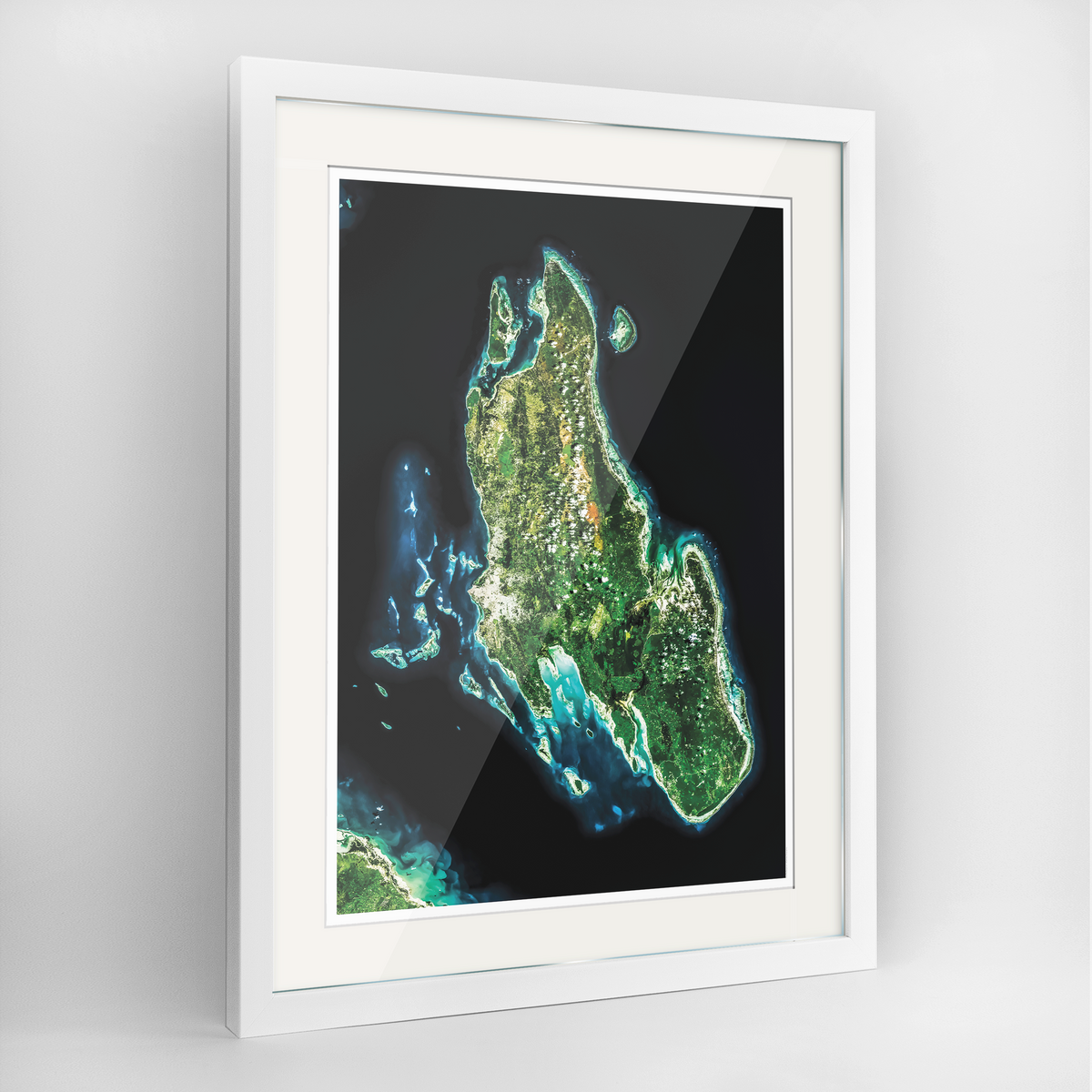 Zanzibar Earth Photography Art Print - Framed