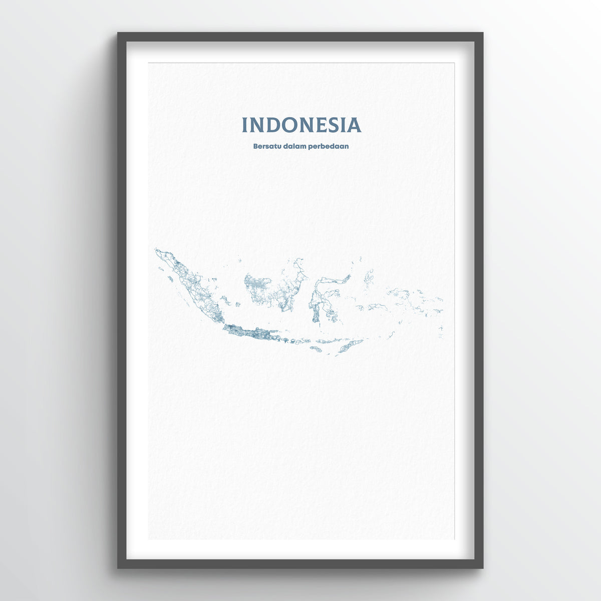 Indonesia - All Roads Art Print