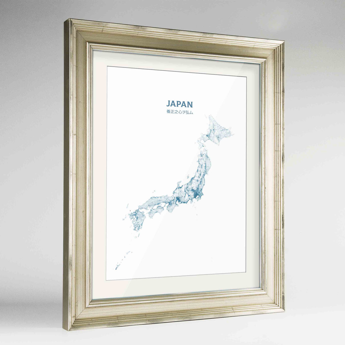 Japan - All Roads Art Print - Framed
