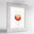 Apple Botanical Art Print - Framed