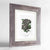 Blackberries Botanical Art Print - Framed