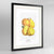 Quince Botanical Art Print - Framed