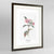 Champion Botanical Art Print - Framed