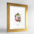 Hibiscus Botanical Art Print - Framed