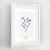 Hyacinth Botanical Art Print - Framed