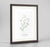 Lady's Smock Botanical Art Print - Framed