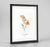 Wallflower Botanical Art Print - Framed