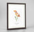 Wallflower Botanical Art Print - Framed