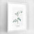 Watercress Botanical Art Print - Framed