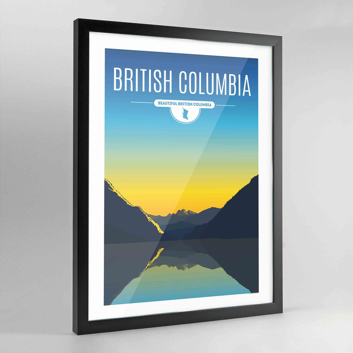 British Columbia Province Print - Point Two Design
