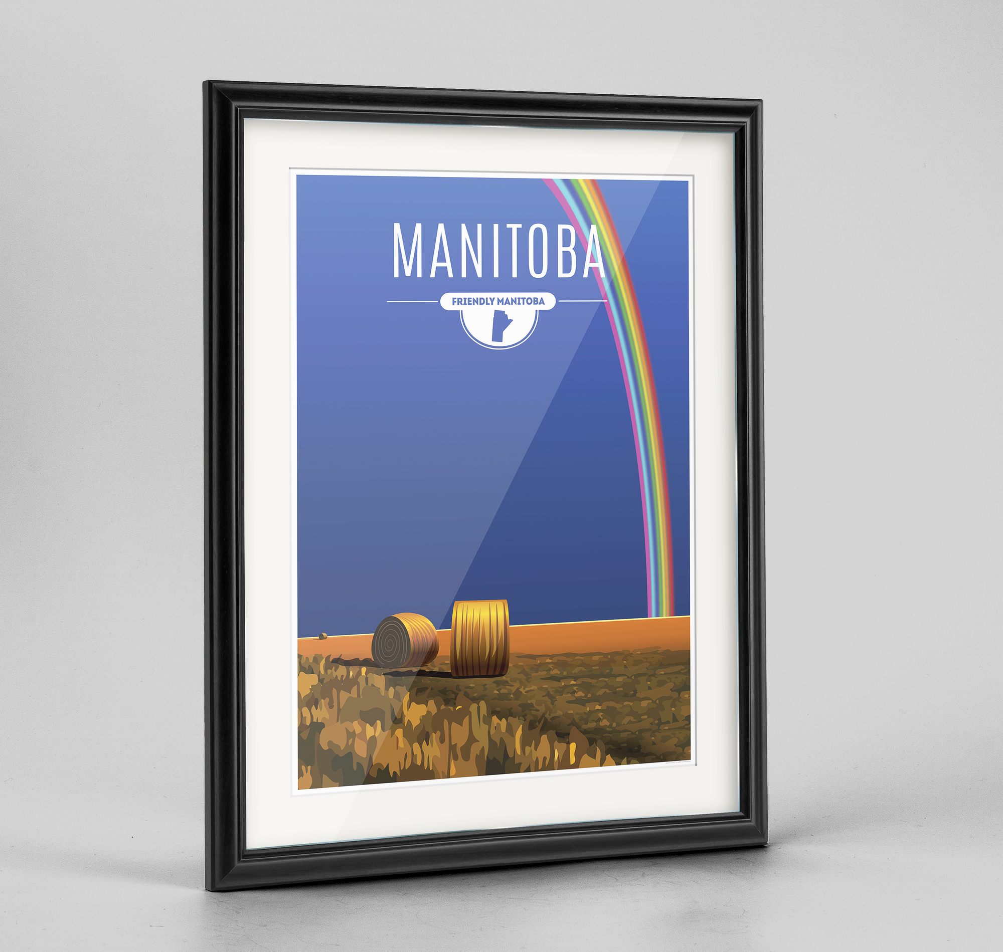 Manitoba Province Print