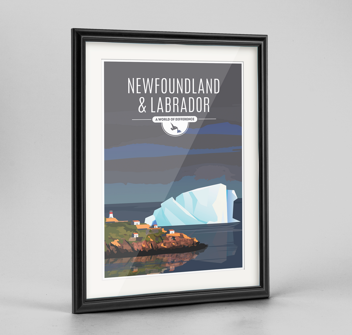 Newfoundland &amp; Labrador Province Print