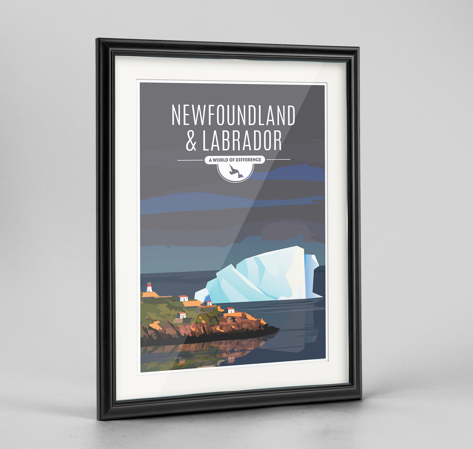Newfoundland & Labrador Province Print