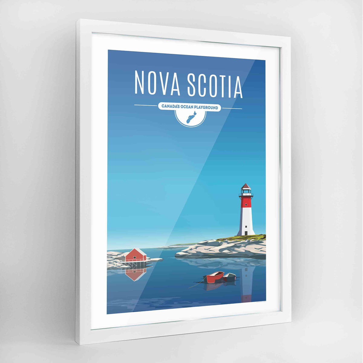 Nova Scotia Province Frame Print