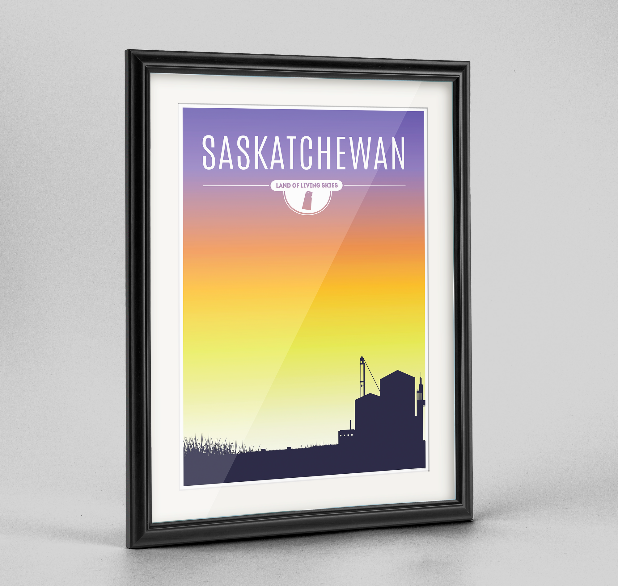 Saskatchewan Province Print