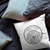 Connecticut State Crest Velveteen Throw Pillow - Point Two Design