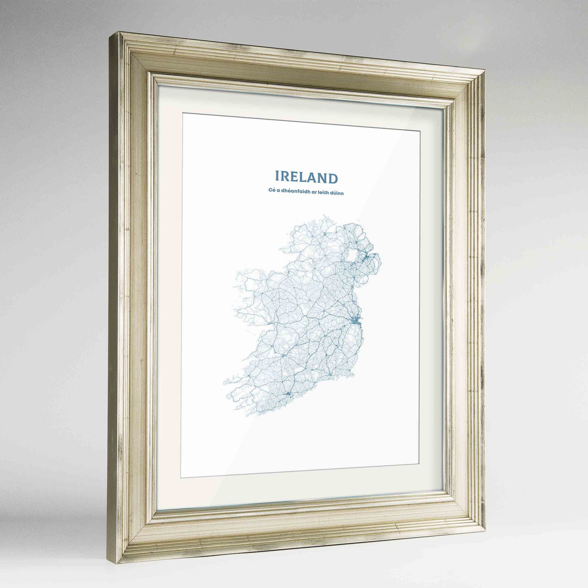 Ireland - All Roads Art Print - Framed