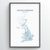 United Kingdom - All Roads Art Print