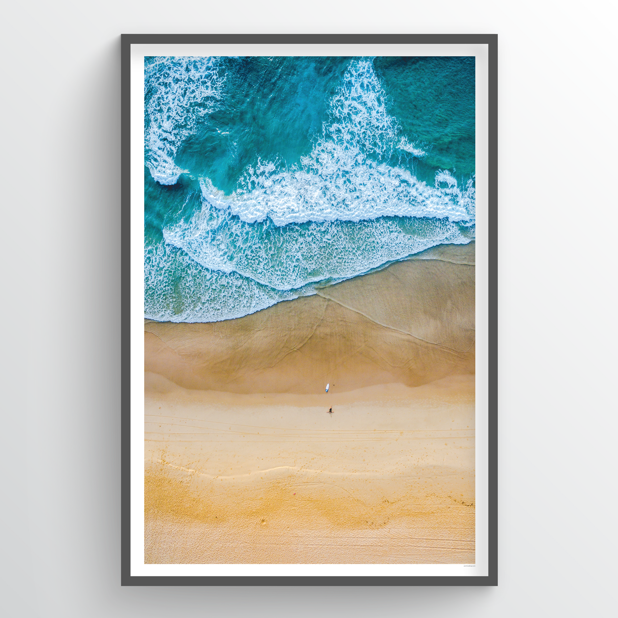 Point Two Design Group: Beach Art Print