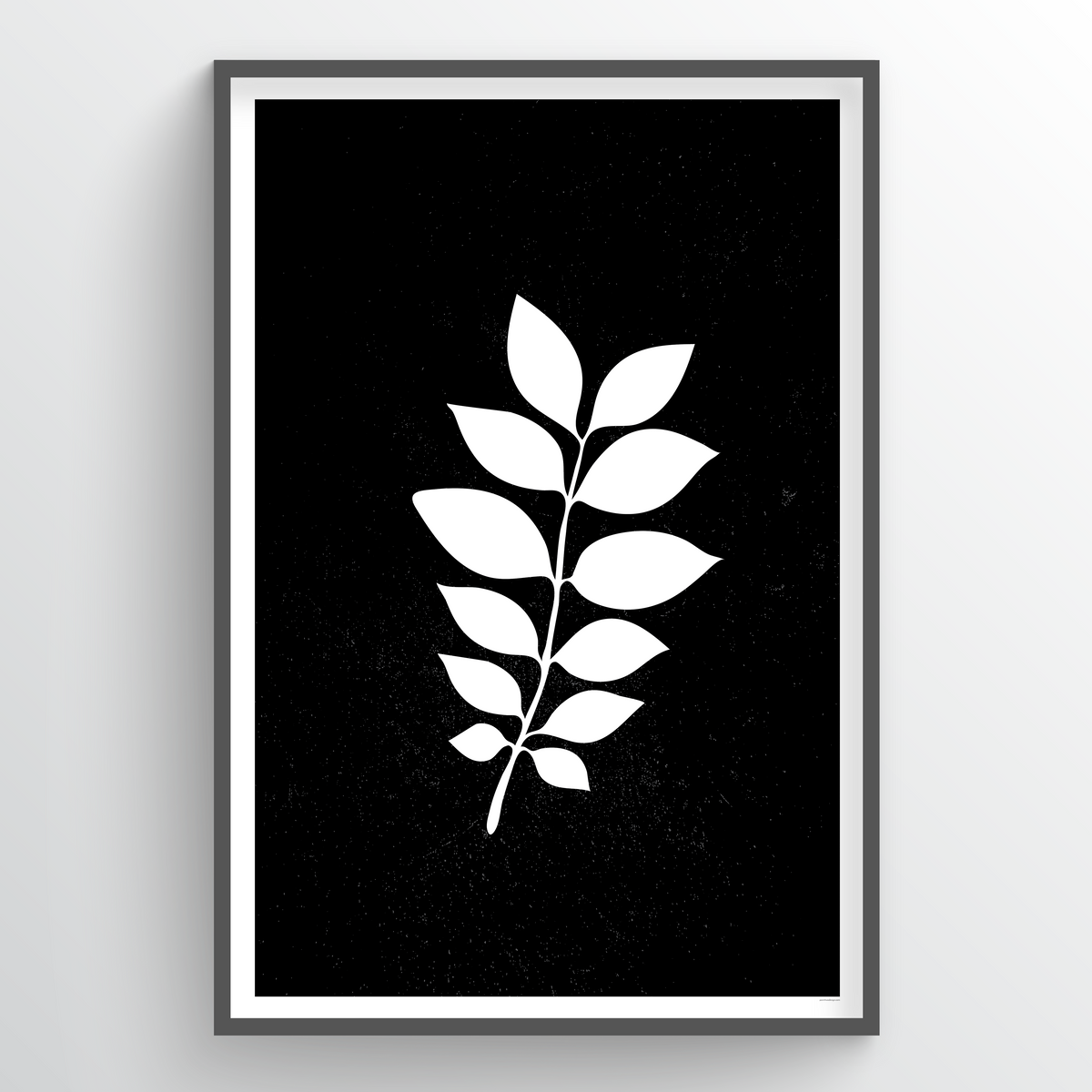Point Two Design Group: Leaf Art Print