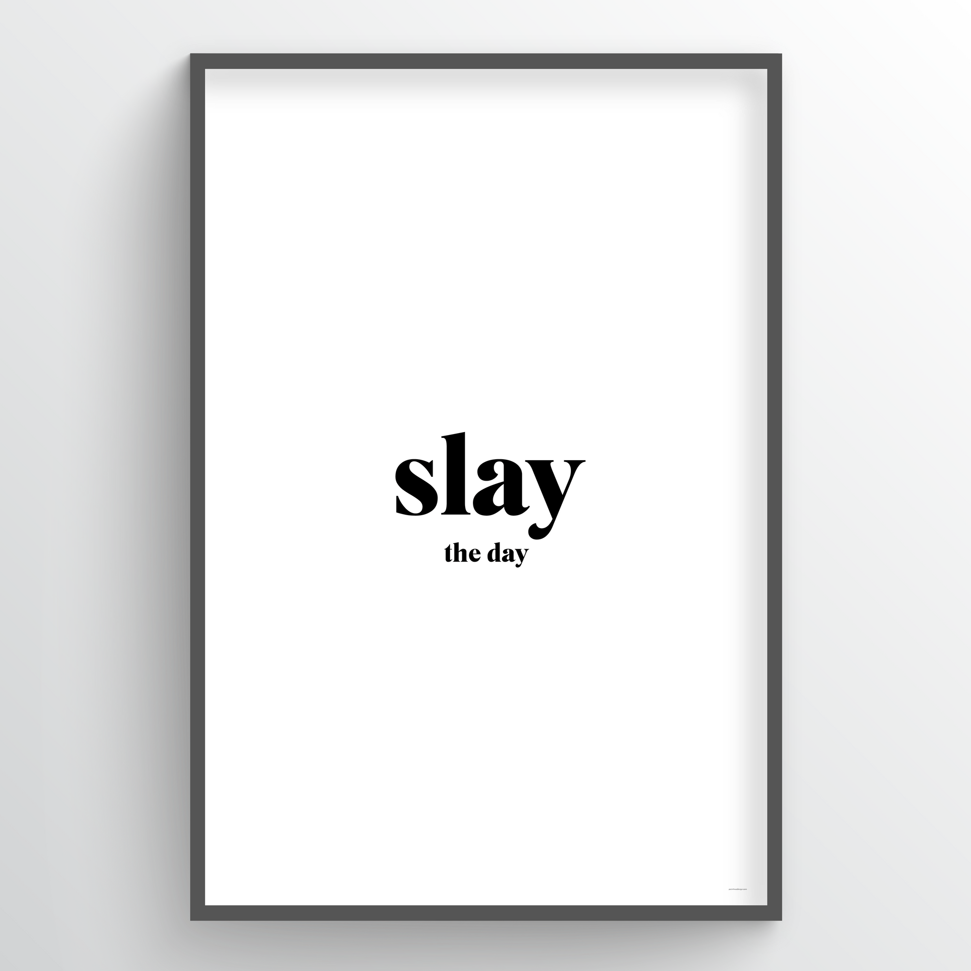 Point Two Design Group modern art prints: Slay Art Print