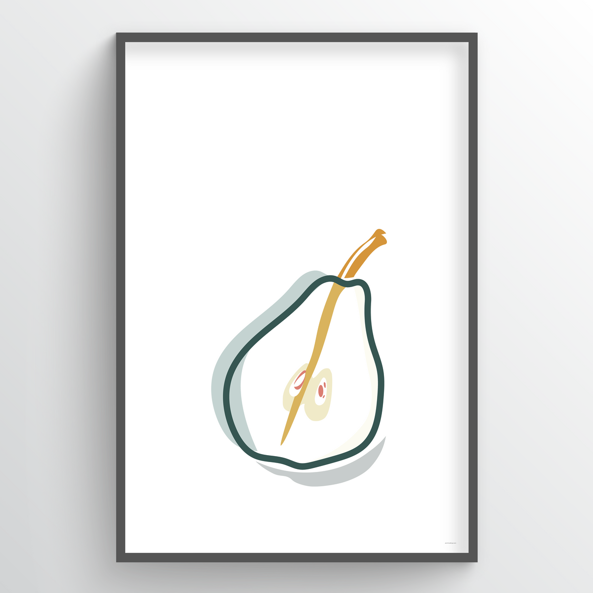 Point Two Design Group: Pear Art Print