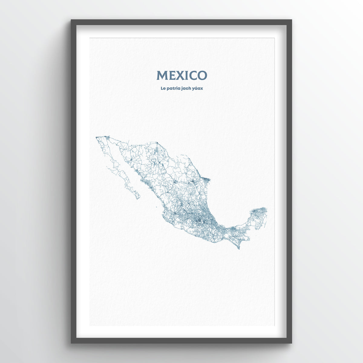 Mexico - All Roads Art Print