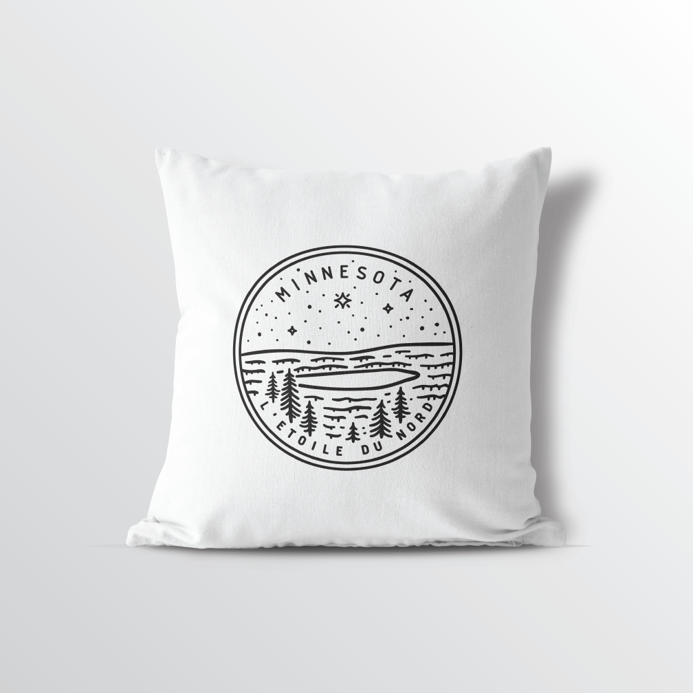 Mississippi State Crest Throw Pillow