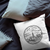 New York State Crest Throw Pillow