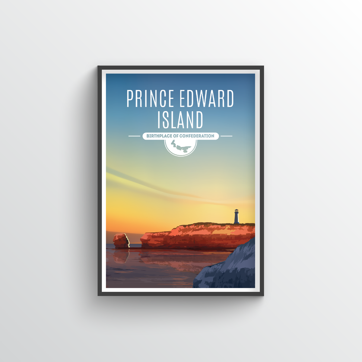 Prince Edward Island Province Print
