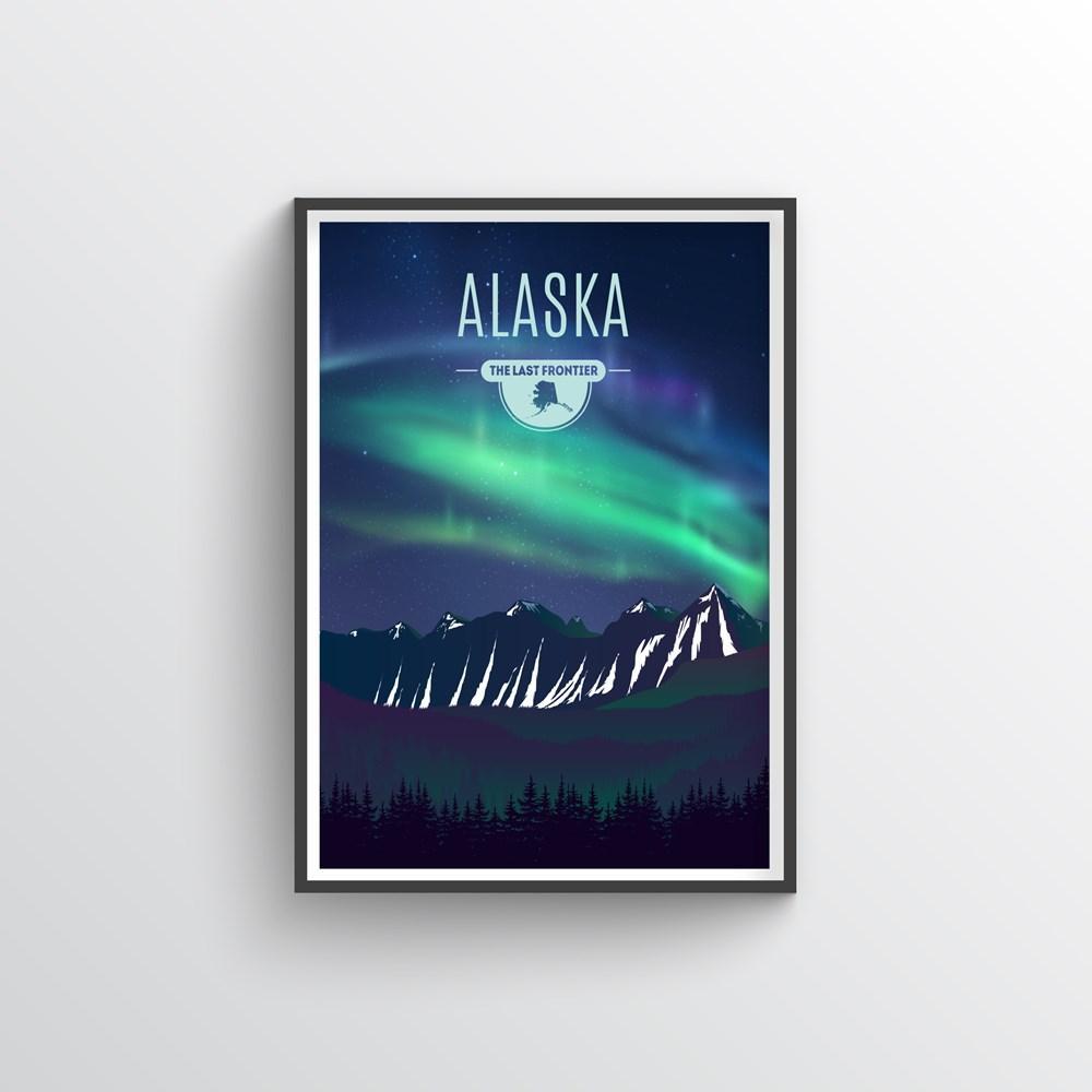 Alaska State Print
