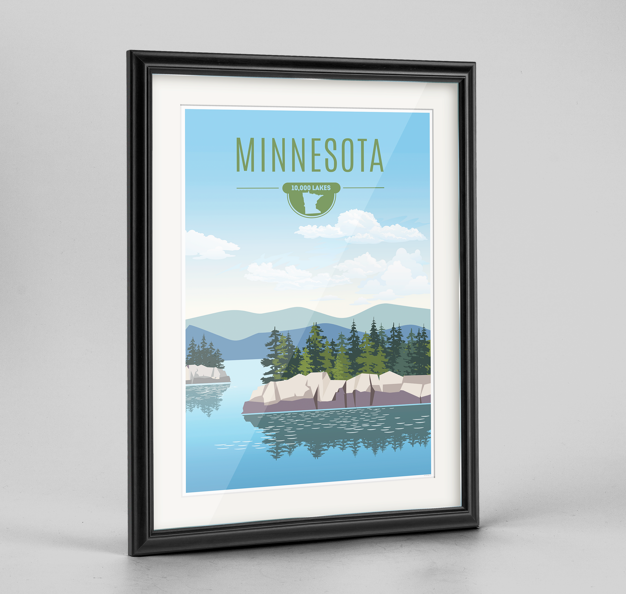 Minnesota State Print